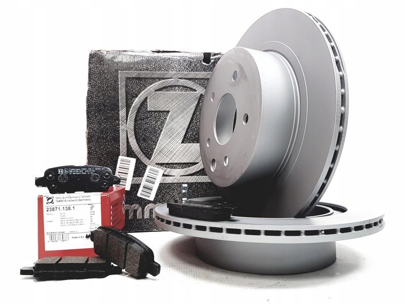 фото №2, Zimmermann гальмівні диски+ гальмівні колодки задня renault kaleos