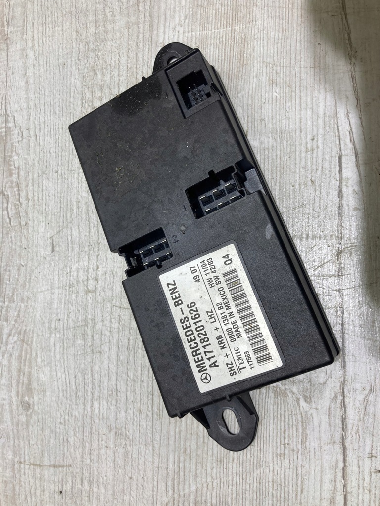 фото №10, Модуль сидіння mercedes slk w171 r171 a1718201626