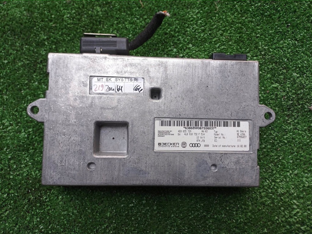 фото №1, Audi q7 4l модуль mmi 4e0035729