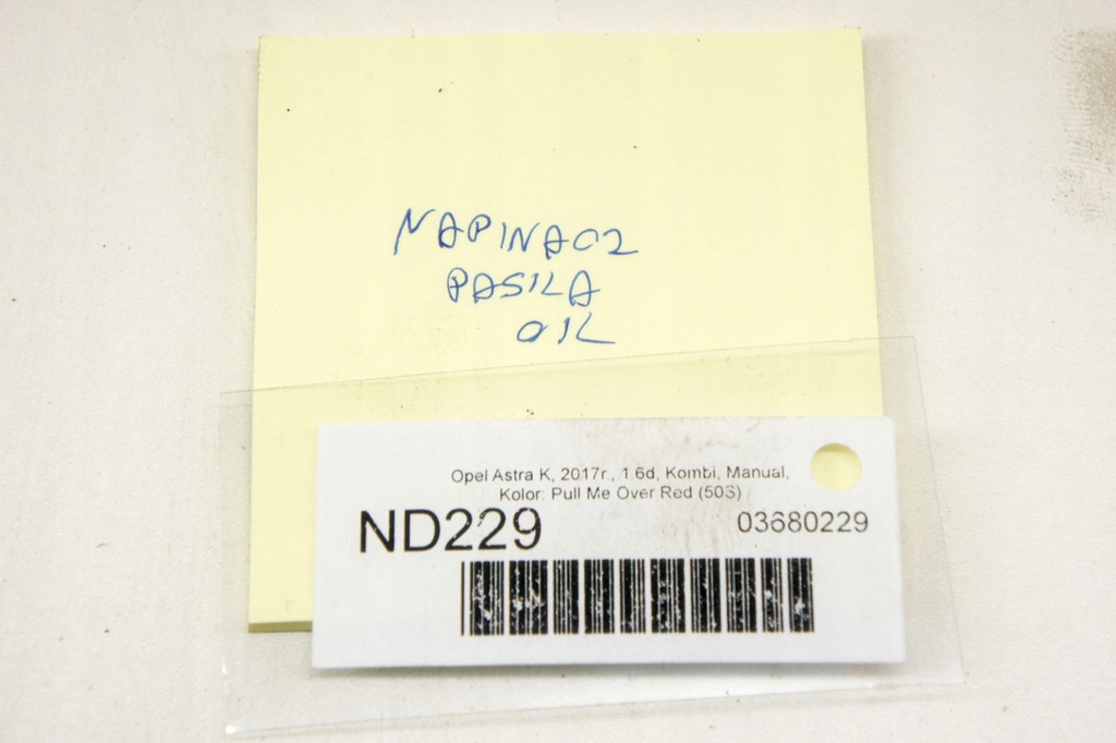 фото №5, Nd229 opel astra k 1.6d натяжитель ремень