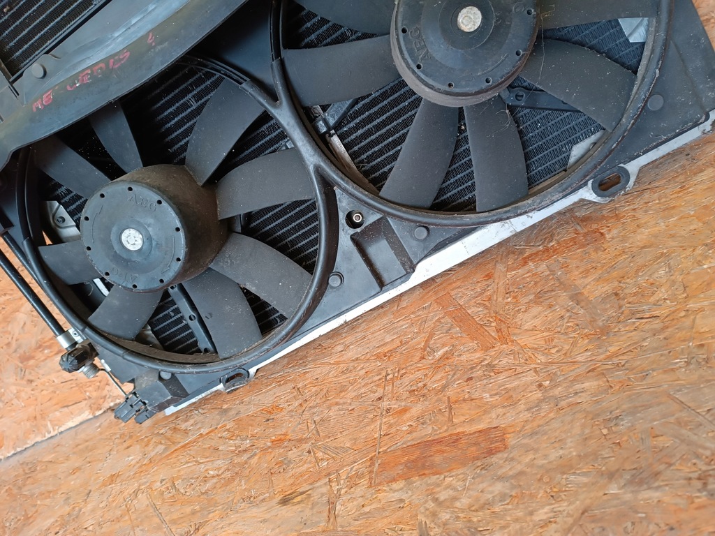 фото №10, Радиатор кондиционера вентиляторы mercedes clk w208 2.3b