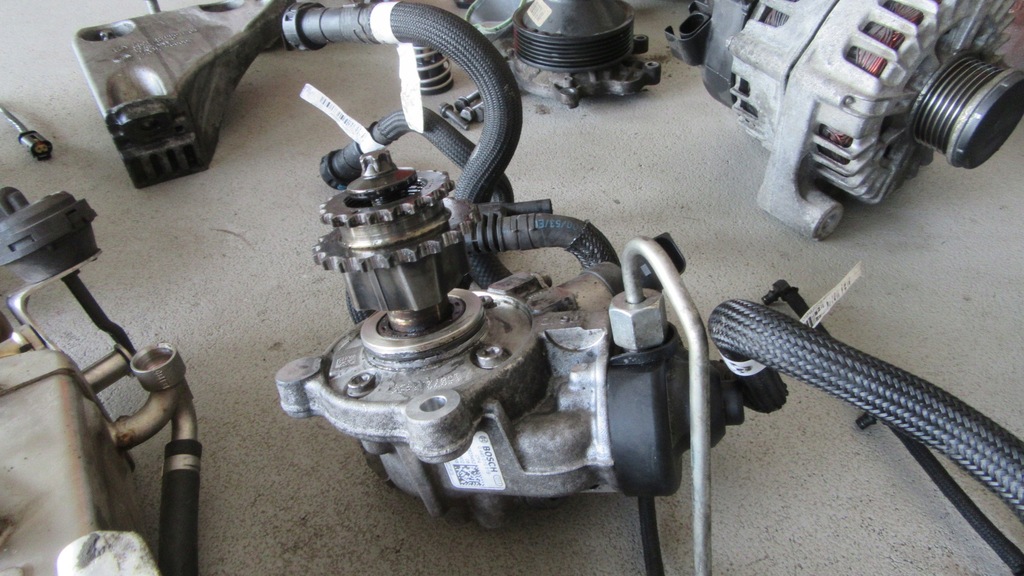 фото №7, Wał блок вали форсунки генератор компресор турбіна bmw n47d20c f30 f20 x1