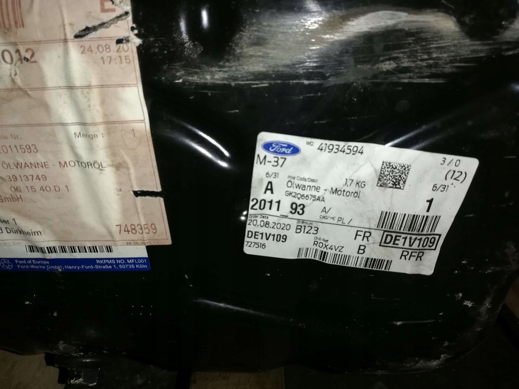 фото №11, Новый оригинальный блок двигателя ford transit custom 2.0 2,0 tdci ecoblu