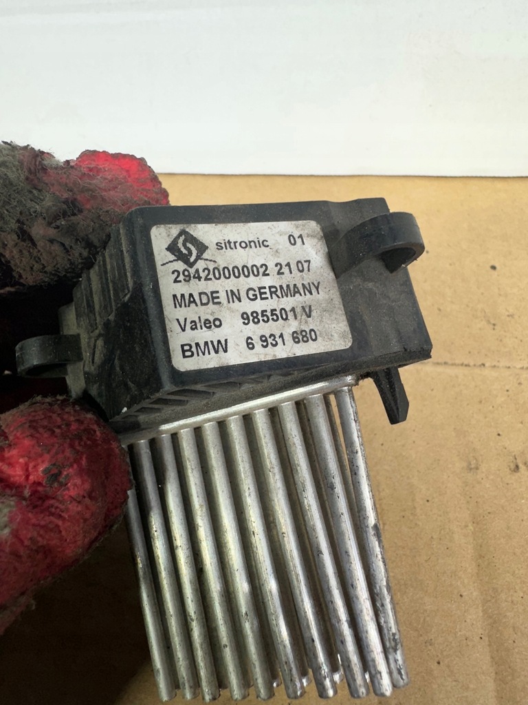 фото №5, Резистор, резистор вентилятор mercedes w140