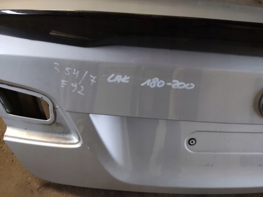 фото №8, Bmw e92 m-pakiet кришка багажника titansilber