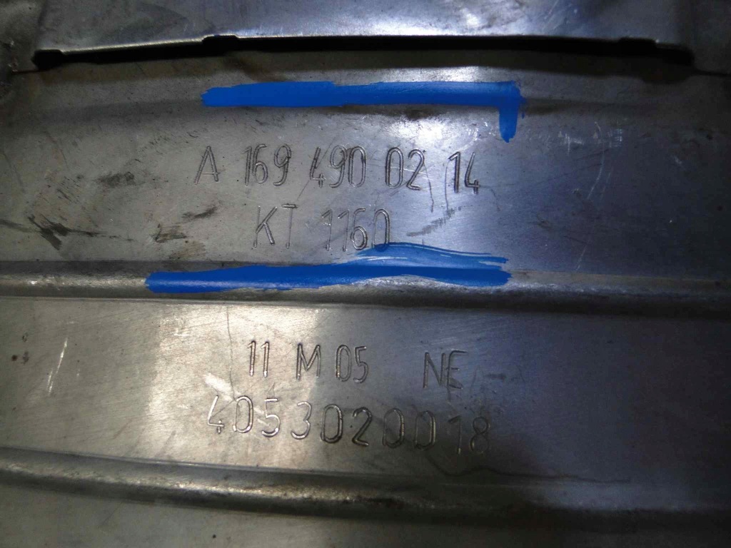 Mercedes b klasa w245 245 катализатор dpf kt1160 с Разборки