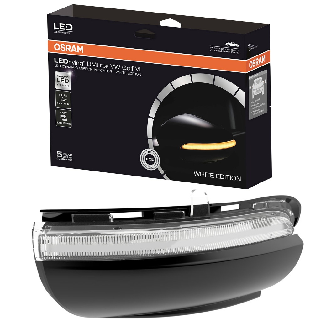 Купити Osram динамічні поворотники vw golf vi white