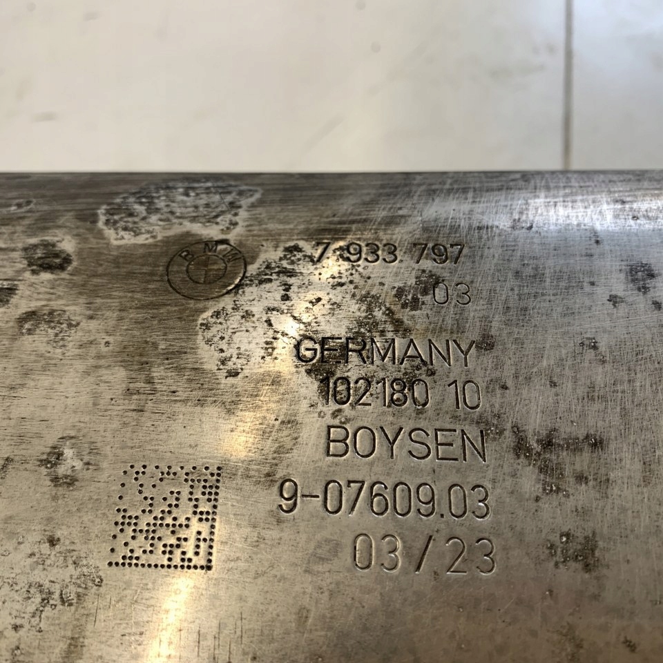 фото №16, Каталізатор гасник вихлоп труба вихлопна bmw 4 g26 lift 420i 2.0t 23r