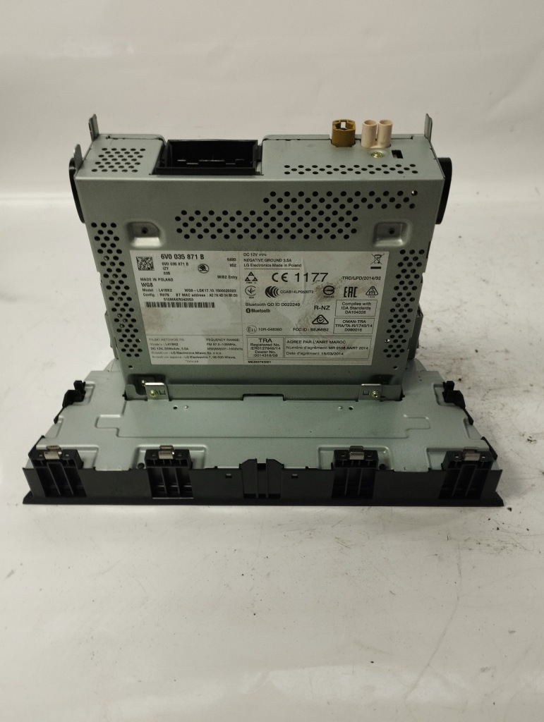 фото №8, Skoda fabia iii 3 радіо дисплей 6v0035871b