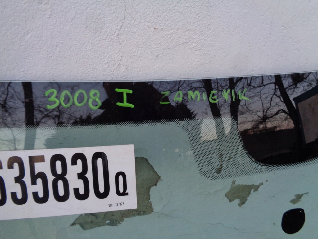 фото №5, Скло лобове передня peugeot 3008 i t84