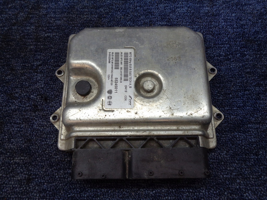 фото №9, Набор стартовый бортовой компьютер 55245011 замок зажигания bsi alfa romeo mito 1.3 jtdm 08-