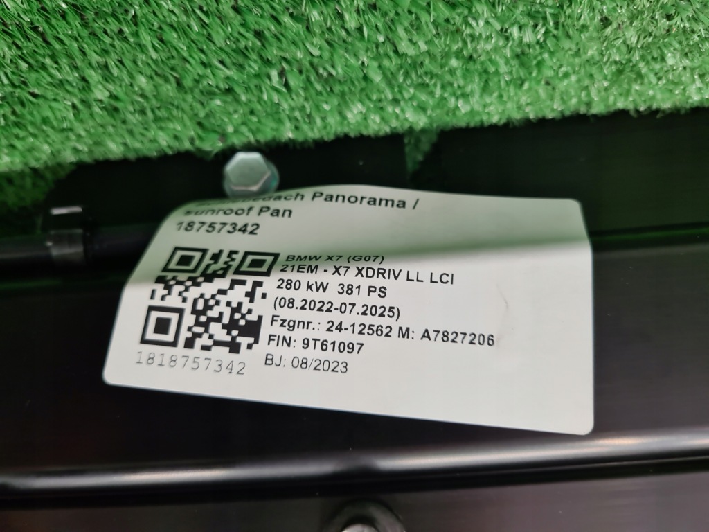 фото №9, Bmw x7 g07 панорама крыша панорамный sky lounge 5a48497