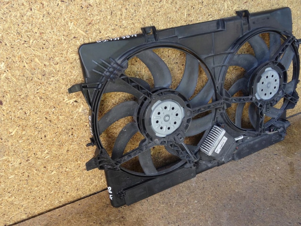 фото №9, Audi a4 b8 8k tdi lift 12-15 вентиляторы радиатора модуль 8k0121003m