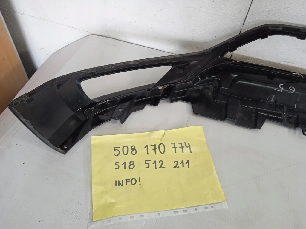 фото №4, Спойлер накладка задня volvo xc90 ii