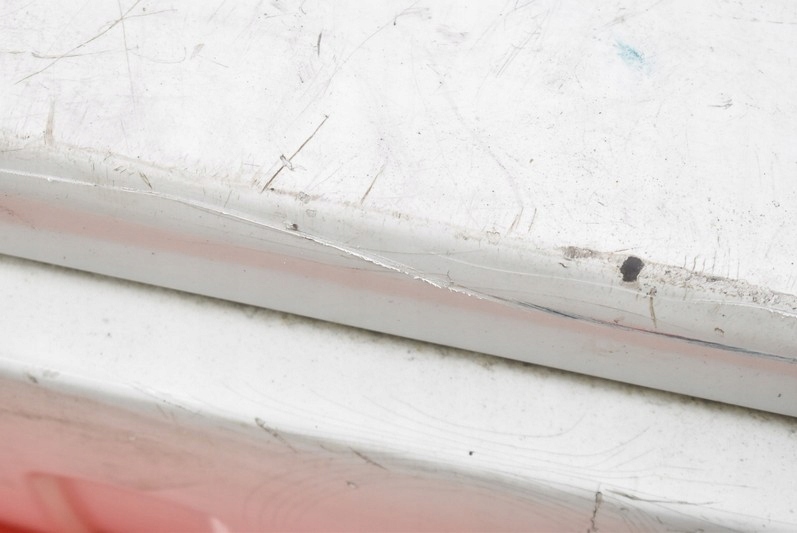 фото №9, Бампер задня задній білий volvo xc70 2 ii 00-07