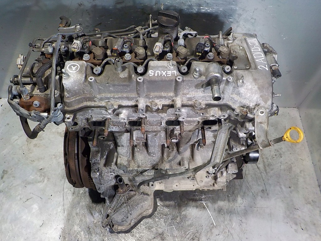 фото №8, Lexus is ii двигатель 2.2 d-cat 177 km 2ad форсунки 23670-26020 пробег 76 tys