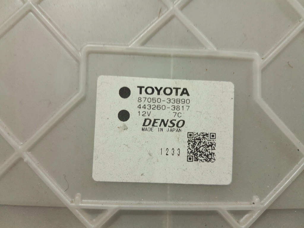 фото №7, Toyota camry viii xv70 17- отопитель 87050-33b90 87010-33e10