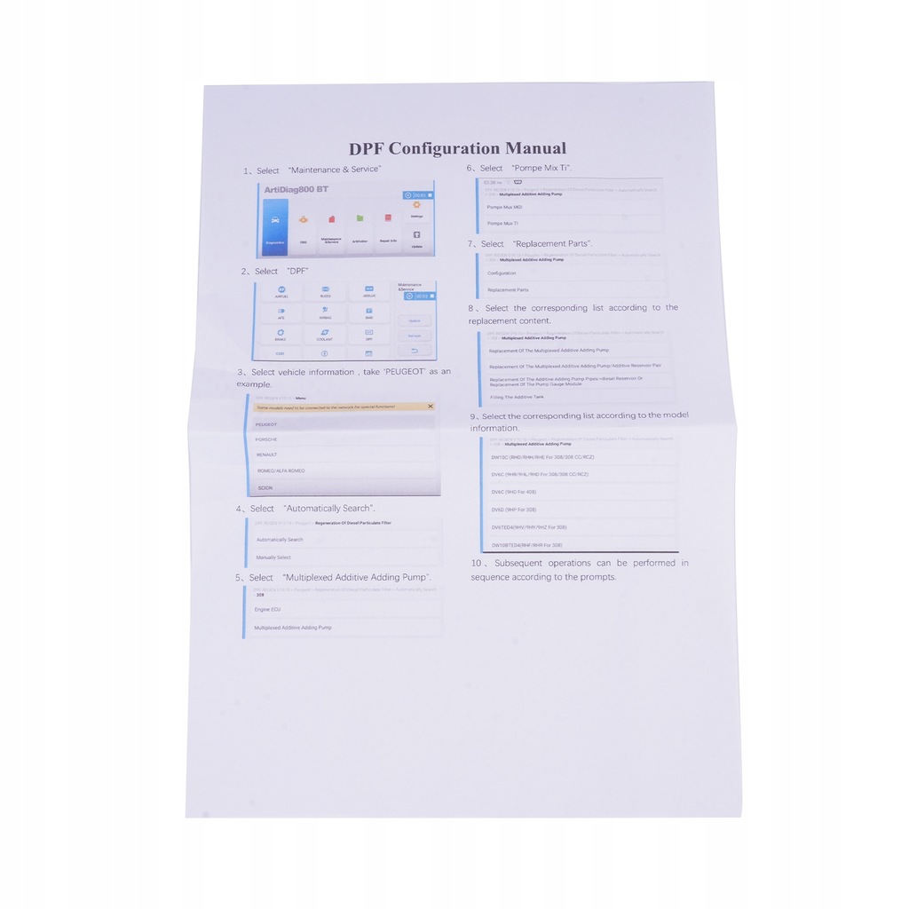 фото №11, Бак добавка топлива насос dpf do citroen c3 ii ds3 1.6