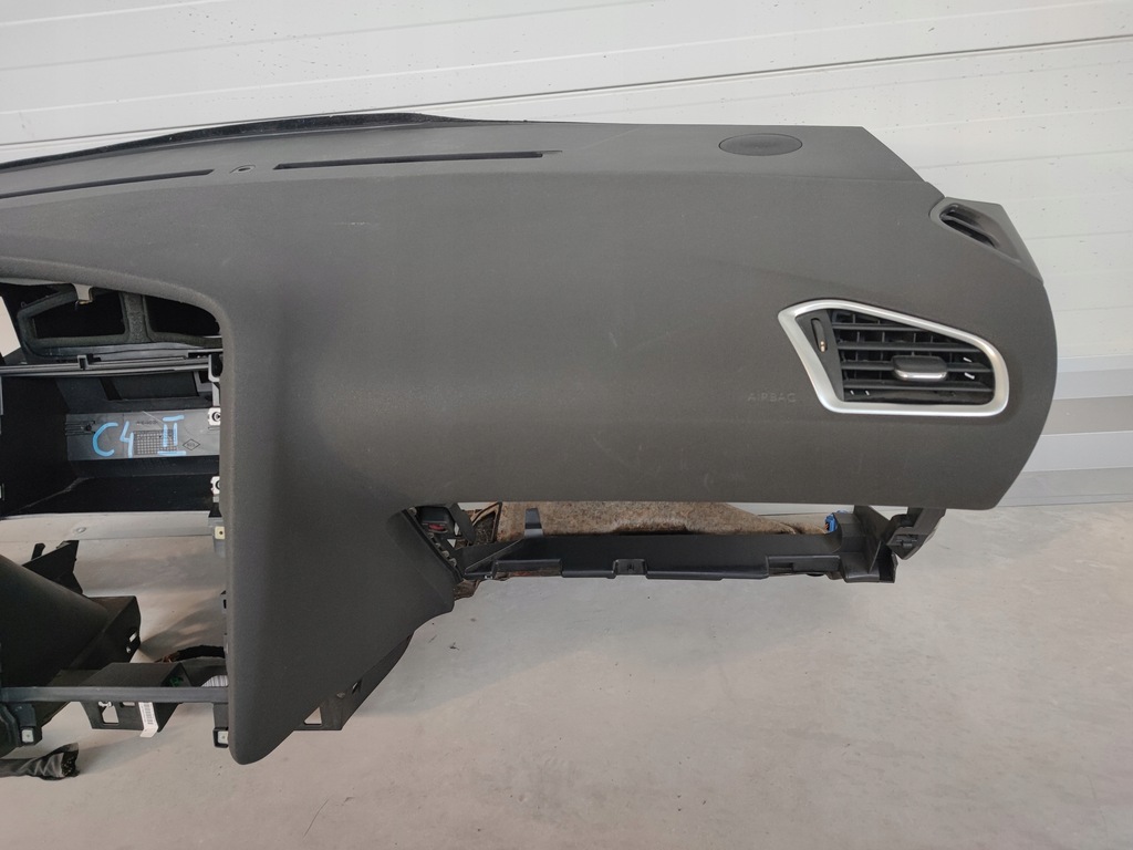 фото №7, Панель приладів консоль подушка безпеки ремені citroen c4 ii 2