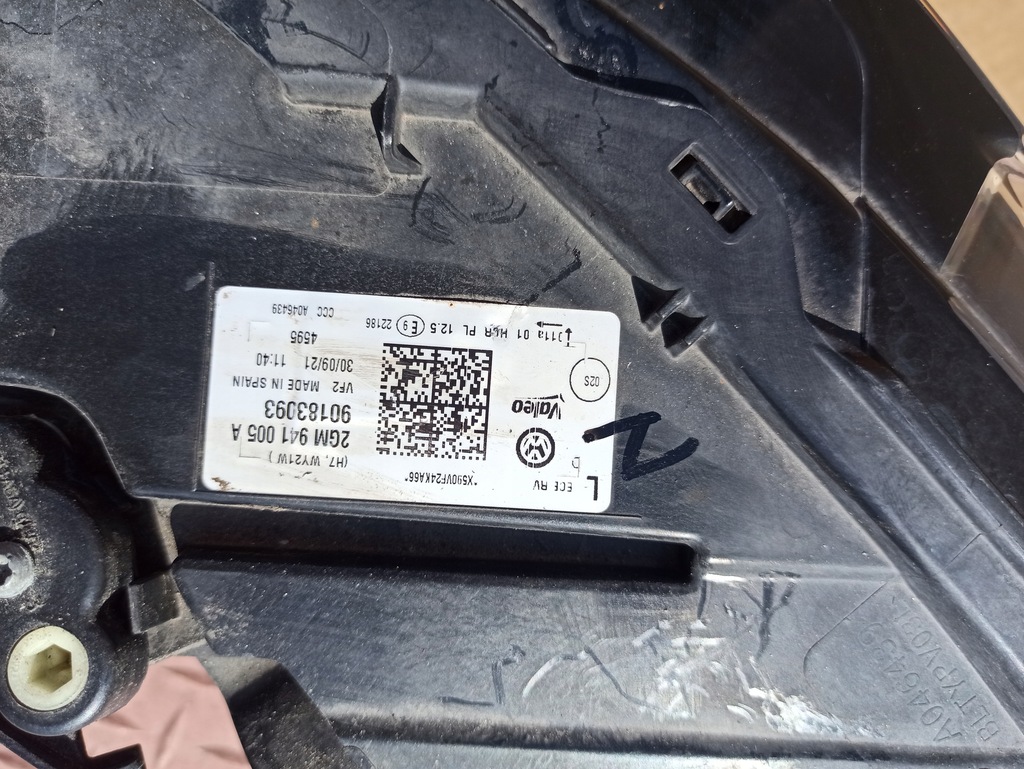 фото №12, Vw t-cross nie-klejona демонтаж tcross ładna europa лампа ліва