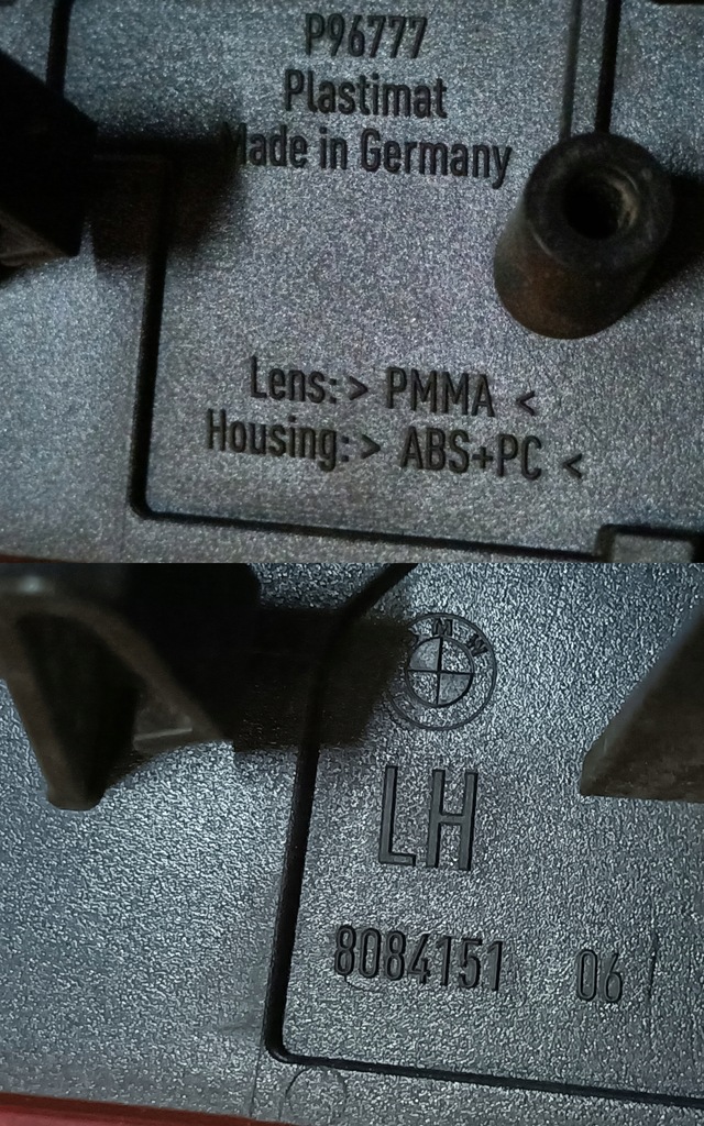 фото №9, Bmw 7 g70 отражатель бампера левый задняя 8084151