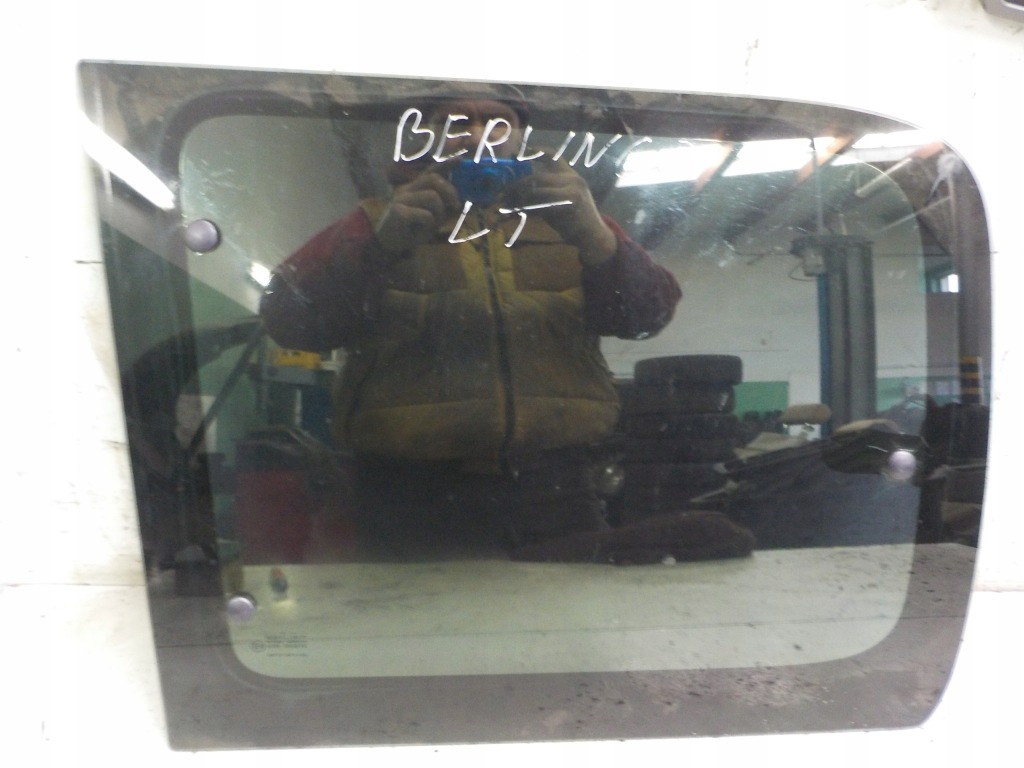 фото №1, Partner berlingo стекло дверь левый задняя