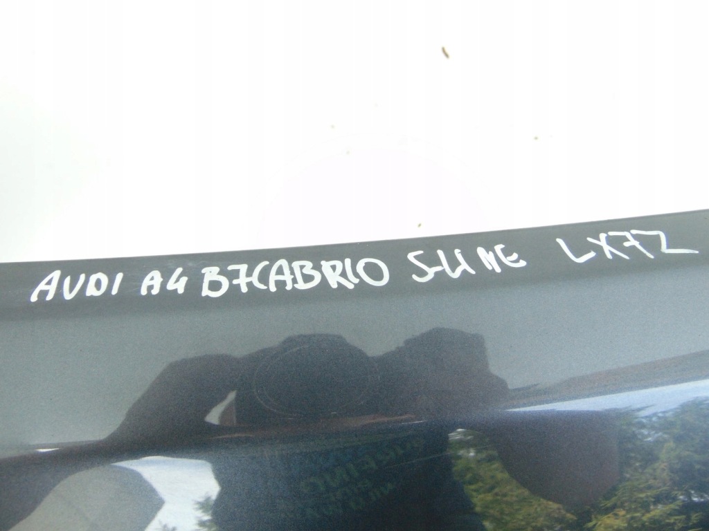 фото №7, Бампер задняя задний audi a4 b7 cabrio s-line lx7z