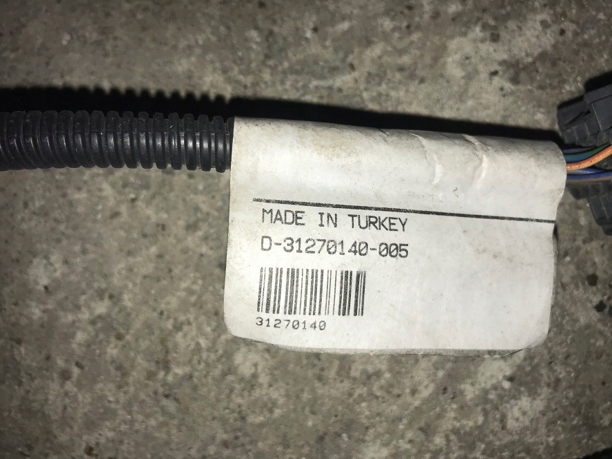 фото №7, Volvo v60 s60 омивач решітка електропроводка правий