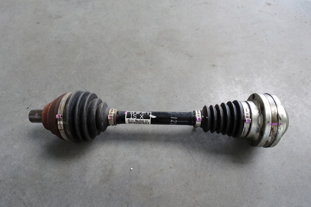 фото №1, Vw beetle 5c 2.0 tsi dsg привідний вал ліва