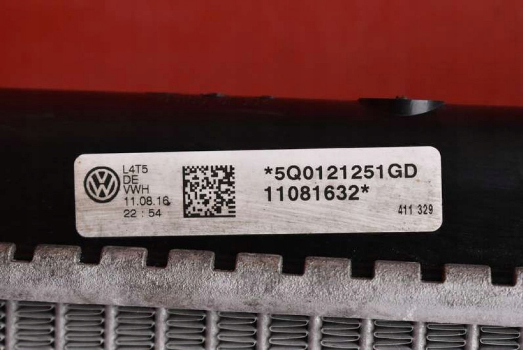 Купить Радиатор воды 5q0121251gd skoda octavia 3 3 1.4 tsi 150 km 13-17