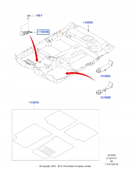 фото №7, Модуль підніжка ford fiesta 01-08 / fusion 01-12 cbk оригінальний номер 1344662