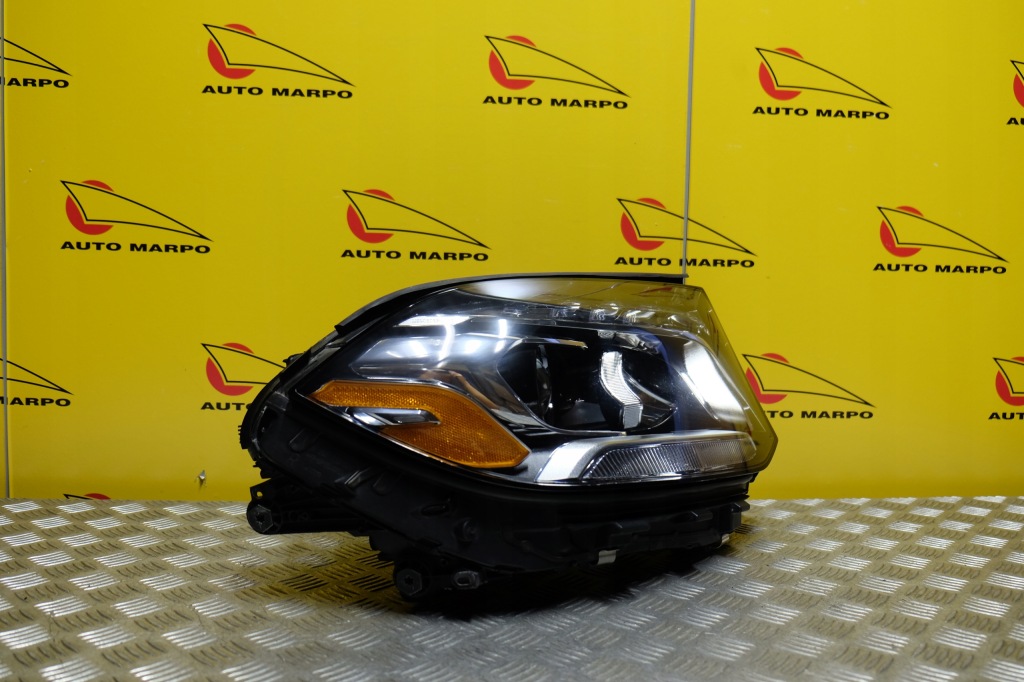 фото №3, Mercedes gls x166 2016 2017- фара лампа обычная линзованная r usa