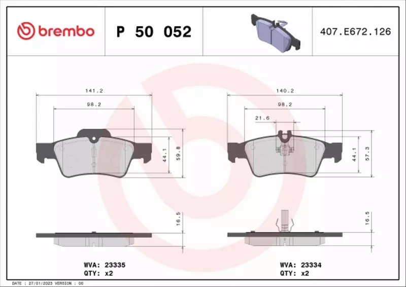 фото №12, Brembo гальмівні диски+ гальмівні колодки задня mercedes cls c218 320mm