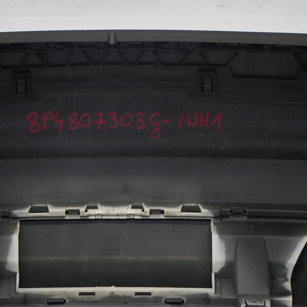 Audi a3 8p sportback бампер задній ibis white білий - y9c Недорого