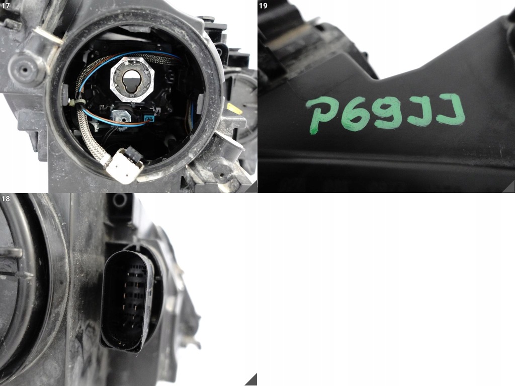 Vw sharan 2 7n1 7n0 10-20 рестайлінг  фара ксенон + led поворотна ліва перед європа Зі Шроту