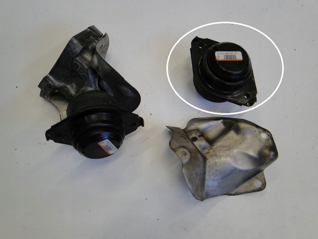 Купити Mercedes ml w164 gl подушка двигуна a2512403417