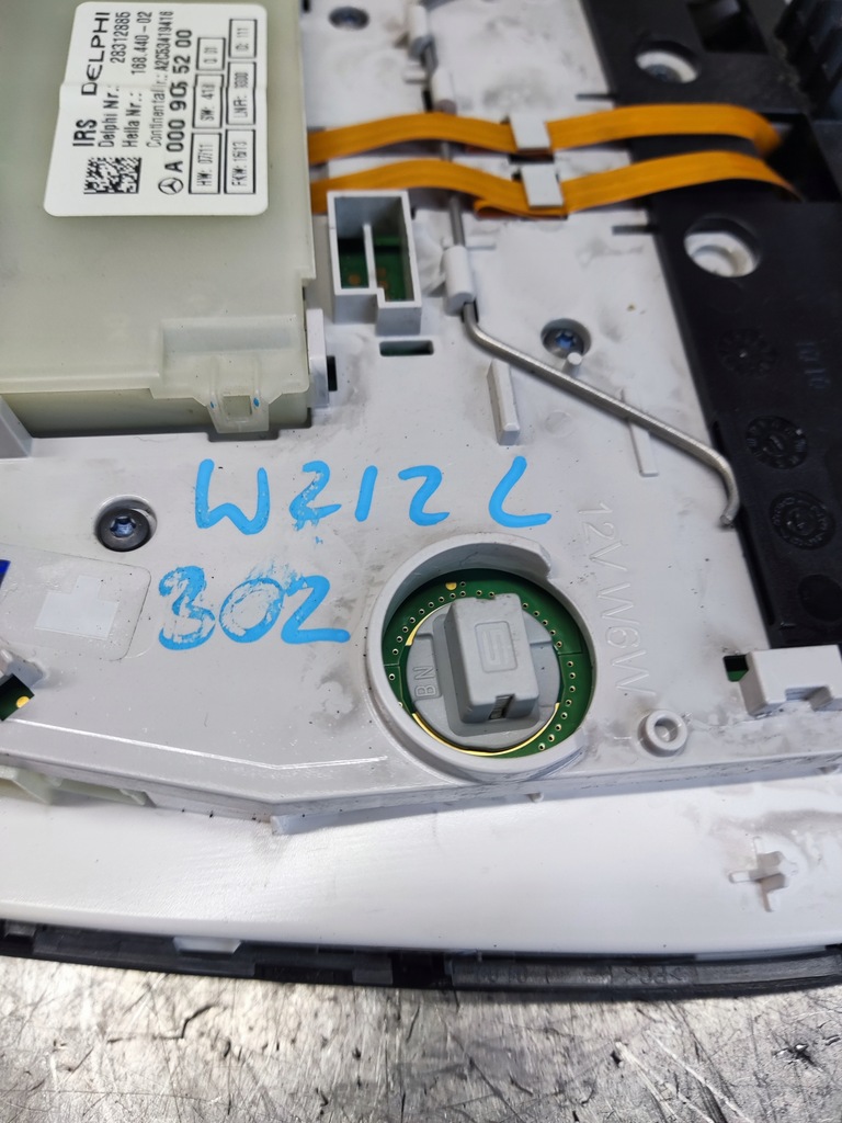 фото №11, Mercedes w212 lift лампа стельовий освітлення кабіни a2129000923