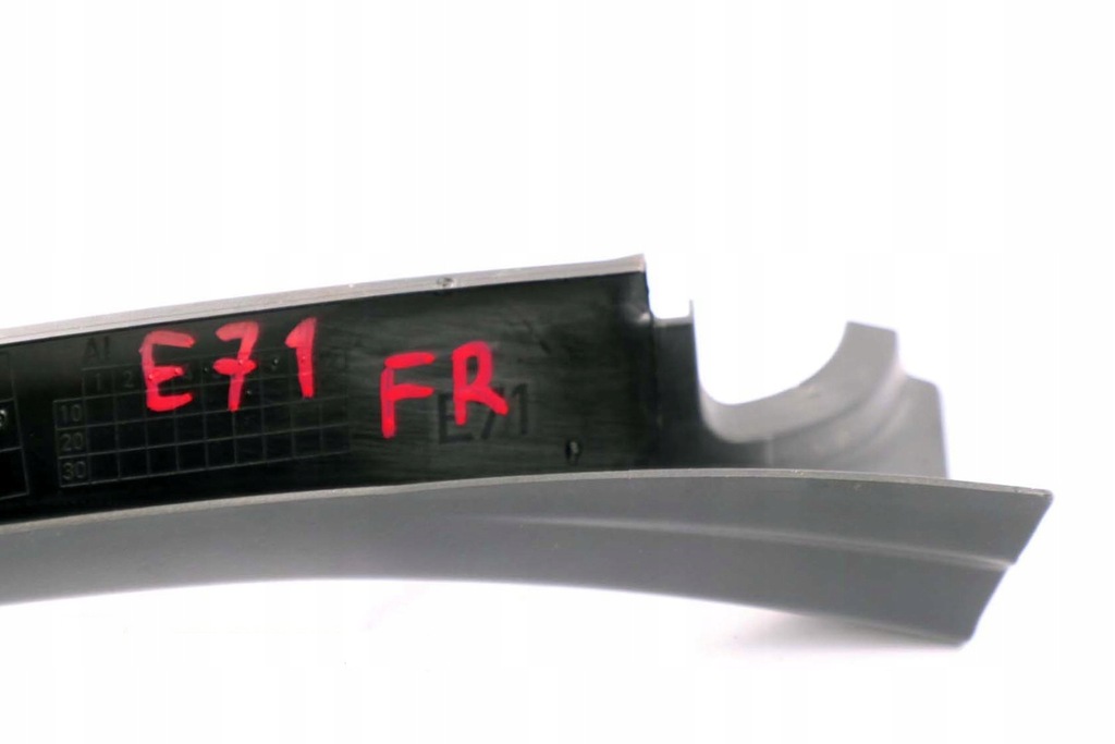 фото №10, Bmw x6 e71 защита рамка стекло передних правых дверь czarna 7179732