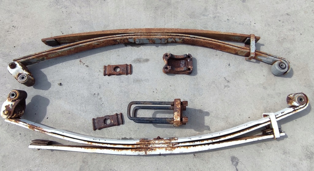 фото №1, Ресора задня ресори задні 3 щітки renault mascott 2.8 dci 1998-2004.