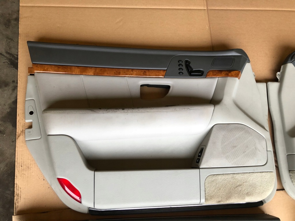 фото №8, Сиденья кожа светлая kia opirus оригинальные полный обивка дверь обшивка