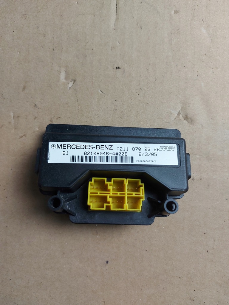 фото №1, Модуль ciężaru сидіння правий перед mercedes e w211