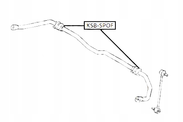 фото №3, Втулка стабилизатора передний febest