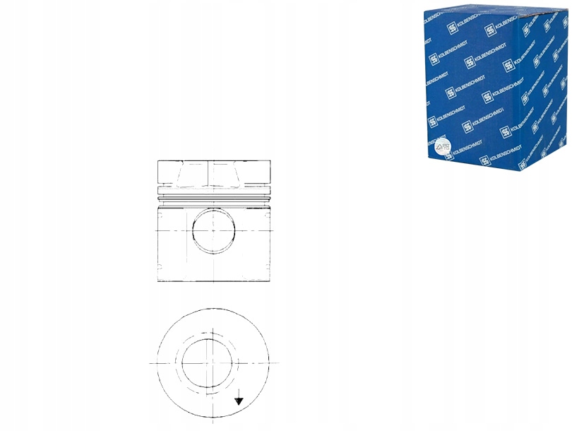 Купить Kolbenschmidt 93951600 поршень