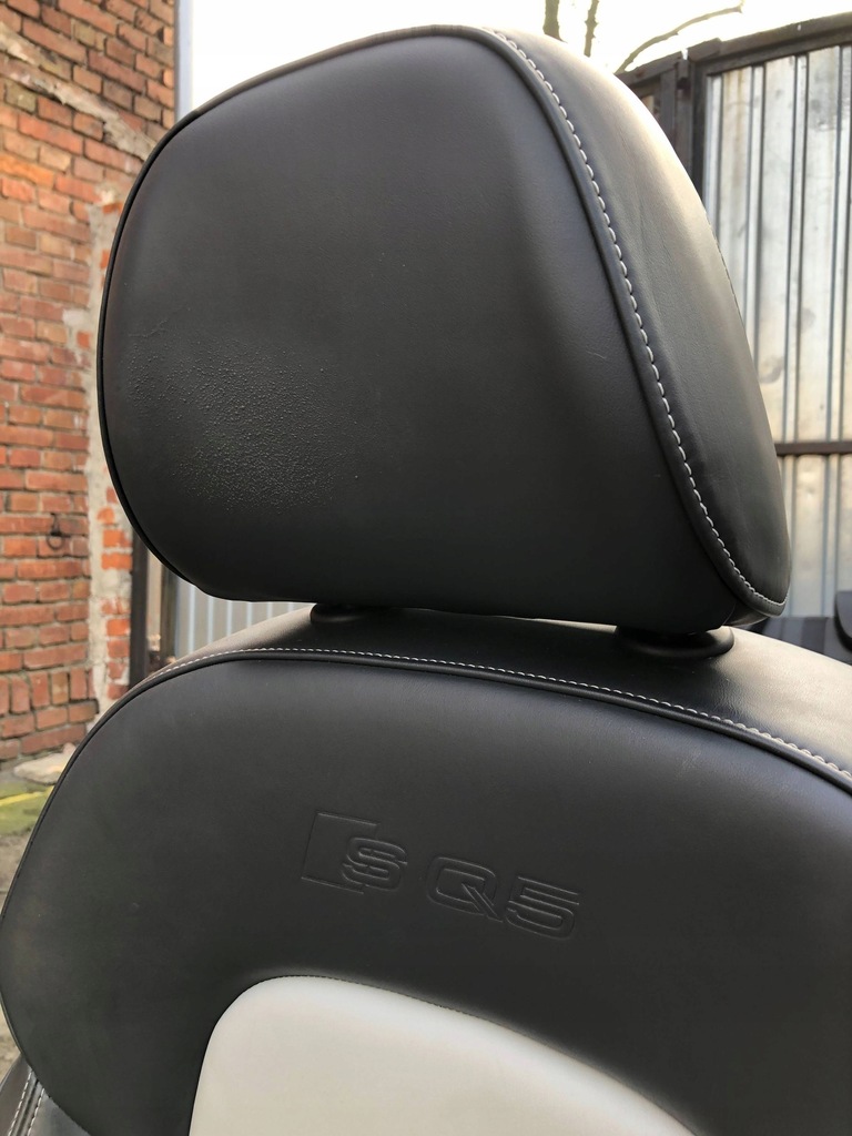 фото №8, Комплект кожаных подогреваемых сидений сиденья электрика audi sq5 q5 8r