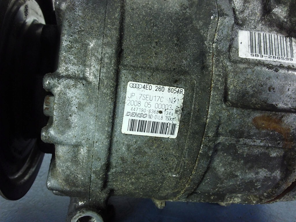 фото №5, Audi a8 d3 3.2 fsi компрессор кондиционера