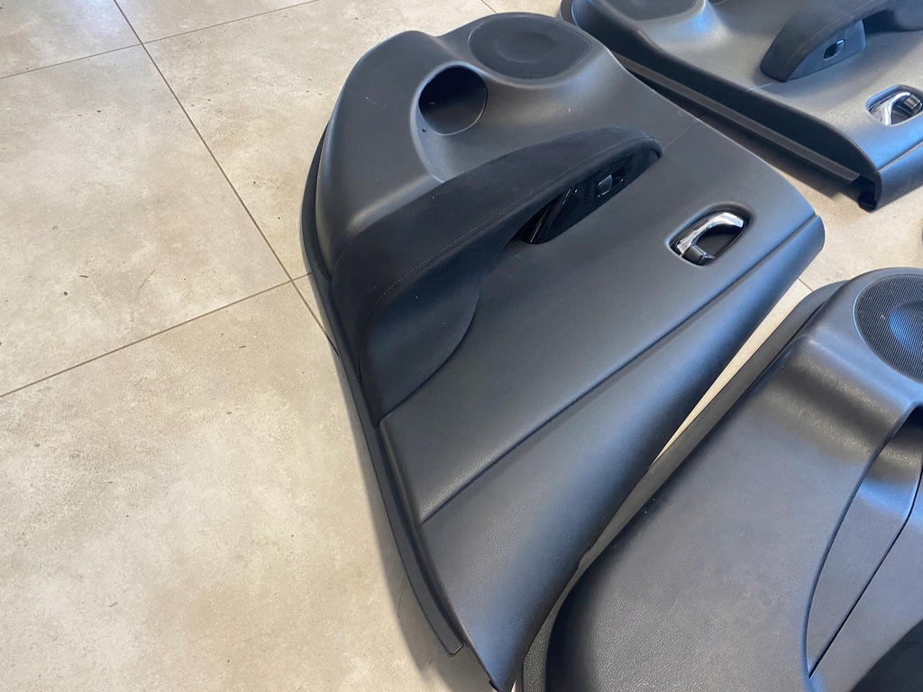 фото №8, Nissan leaf i обшивки обивка дверь комплект перед