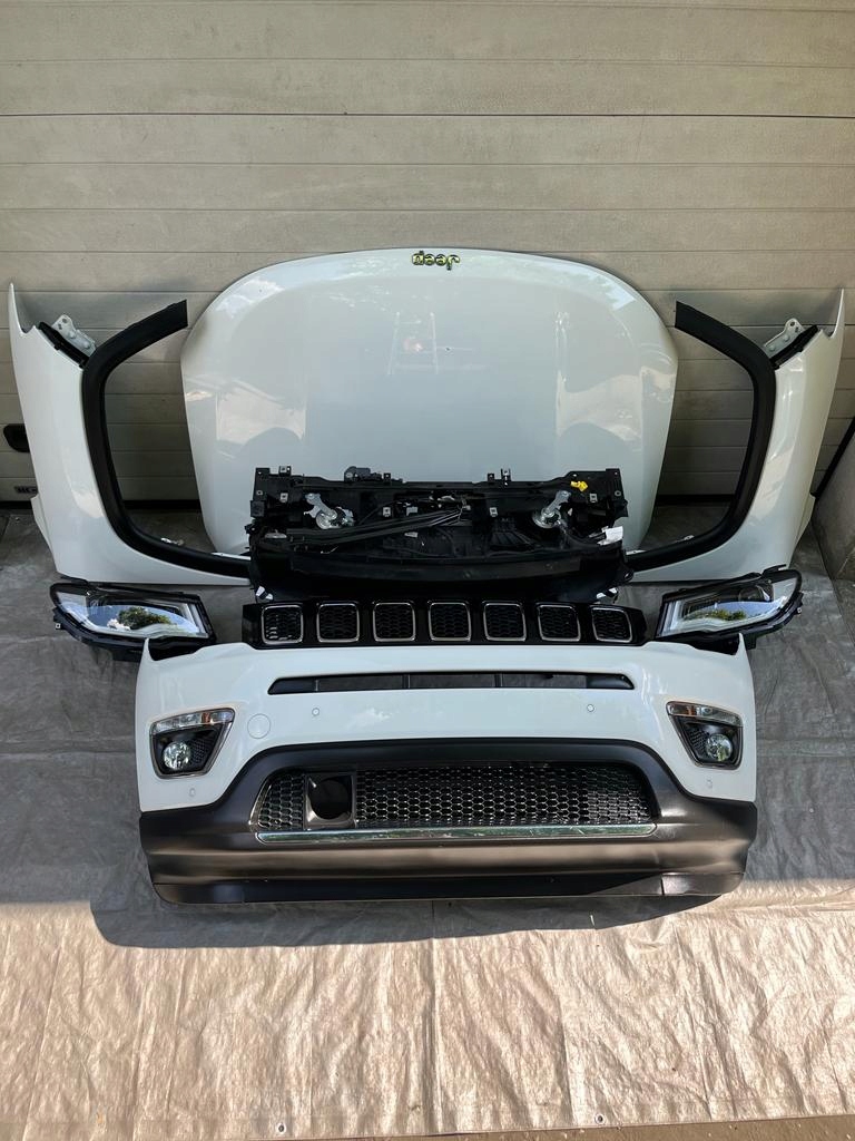 фото №1, Jeep compass 2018-2021 капот бампер радиатор