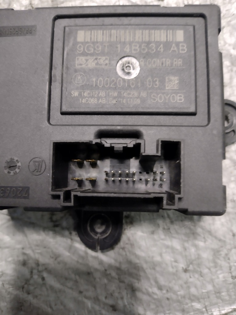 фото №6, Модуль двері ford mondeo mk4 iv 9g9t-14b534-ab eu