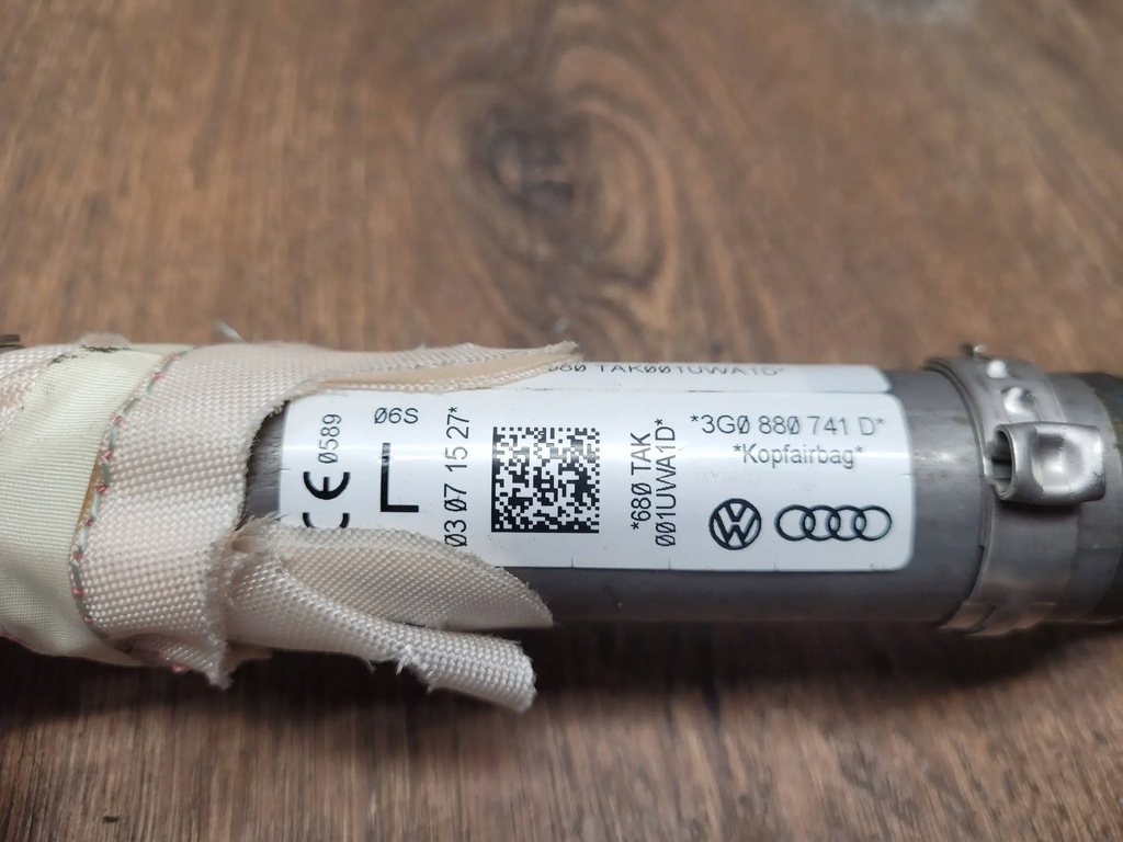 фото №6, Volkswagen passat b8 kombi 3g0880741d шторка безпеки ліва