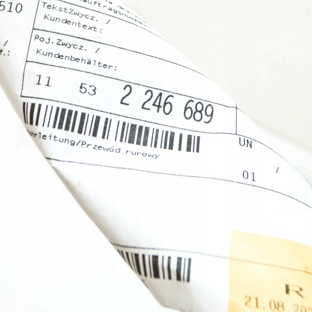 фото №10, Bmw e36 e38 e39 cooling система water шланг труба 11532246689 oem